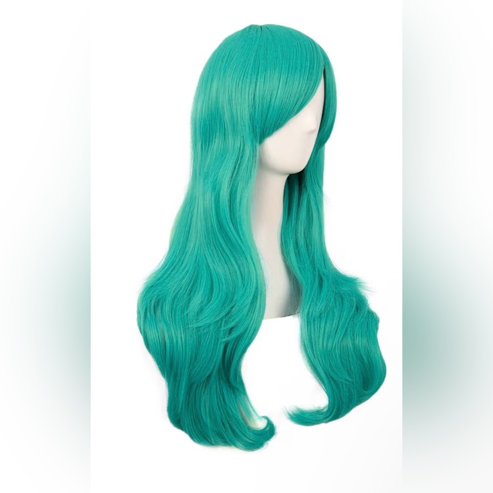 Vibrant Teal Women's Wig